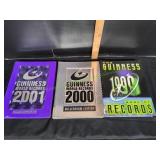 1999, 2000 & 2001 Guinness World Records Books