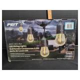 FEIT Electric LED String Lights, 48ft