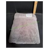 Purely Indulgent 100% Cotton Bath Towel, Grey