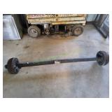 8,000lbs Dexter Trailer Axle Assembly