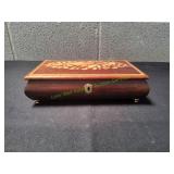 Vtg Reuge Swiss Musical Jewelry Box