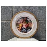 The Danbury Mint The First Noel Christmas Plate