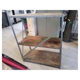 36x18x43 3-Tier Metal Utility Shelf