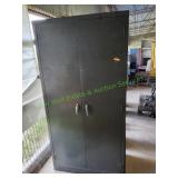 Black Metal Storage Cabinet