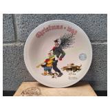 Vtg Norman Rockwell The Tree Brigade Plate