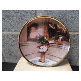 Vtg Norman Rockwell The Artist Plate