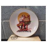 Vtg Norman Rockwell Planning Christmas Visits