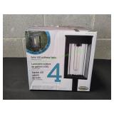 GTX Solar LED Pathway Lights, 3-pack