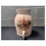Vtg Casy Pottery Ceramic Beverage Crock