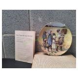 Vtg W.S. George Now Thank We All Our God Plate