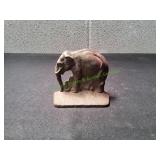 Cast Iron Elephant Door Stop