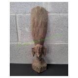 Wood Carved Tribal Sculpture