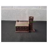 Plastic Little Brown Church in the Vale Coin Bank