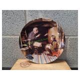 Vtg Norman Rockwell The Veteran Plate