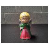 Vtg Kissing Ceramic Angel
