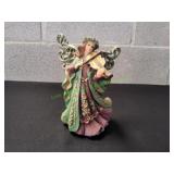 Youngs Elegant Christmas Angel Playing Violin
