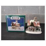 1992 Ceramic Lighted Village Stone Cottage