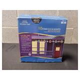 Holiday Time 10 Star Icicle Lights w/ 8 Functions