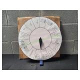 Vtg Music Theory Educational Game Wheel