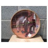 Vtg Norman Rockwell The Piano Tuner Plate