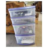 4-Drawer Storage Tower w/ Utensils & More