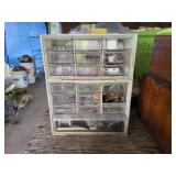 (1) 9-Drawer & (1) 10-Drawer Parts Cabinets