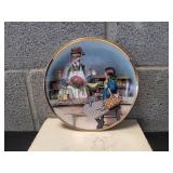 Vtg Norman Rockwell The Shop Owner Plate