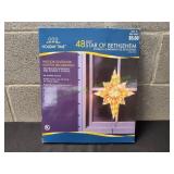 Holiday Time 48 Light Star of Bethlehem Decoration