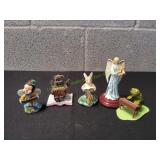 Vtg Mini Musical Figurines