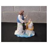 Vtg Home Interiors Lord Save Me Figurine