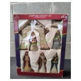 Holiday Time Scripture Nativity Set