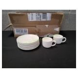 Mikasa Expresso Cups w/ Saucers