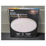 Feit Electric 15" Flush Mount Ceiling Fixture