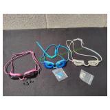 TYR Swim Goggled, 3pk