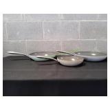 T-fal Ceramic Non-Stick Frypan Set, 3pc