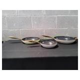 GreenPan Jewel Pro Ceramic Non-Stick Skillets 3pc