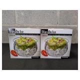 (2) Dips On Ice Acrylic Dip Nesting Bowls