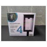 GTX Solar LED Pathway Lights 4-Pack