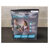 Nautilus Weighted Vest, 12lbs