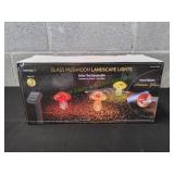 Infinity X1 Glass Mushroom Landscape Lights