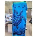 Sea Turtle Beach Towel, 40x72