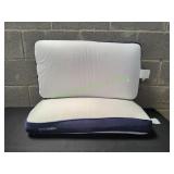(2) Therapedic Dual Comfort Memory Foam Pillows