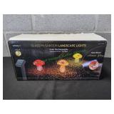 Infinity X1 Glass Mushroom Landscape Lights