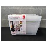 Iris Buckle-Up Storage Set, 4pk
