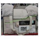 Frye Faux Fur Comforter 3pc Queen Set