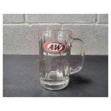 Vtg A&W Glass Mug