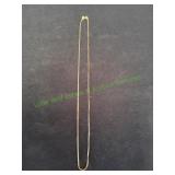 925 Italy Gold Necklace