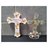 (2) Decorative Crosses