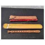 (2) Vtg Recorders
