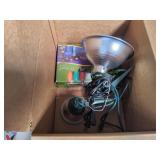 Clamp Light w/ C9 25ct Indoor/Outdoor Sting